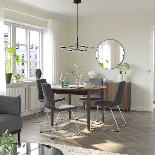 SKANSNAS/LILLAN, table and 4 chairs, 115/170 cm, 195.616.42