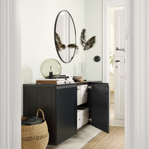 BESTÅ, σύνθεση ντουλαπιών τοίχου, 180x42x64 cm, 195.693.46