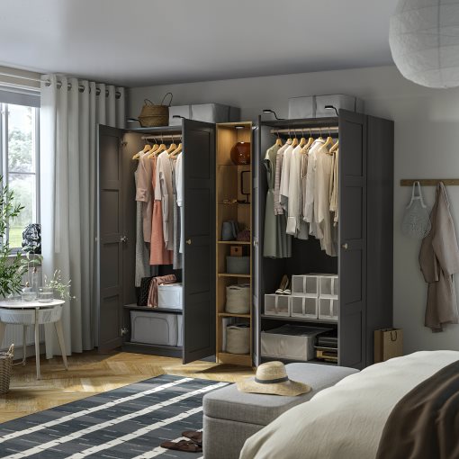 PAX/BERGSBO, wardrobe combination, 235x60x201 cm, 196.073.91