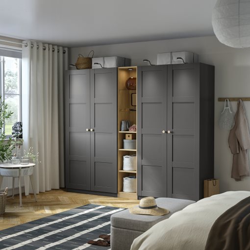 PAX/BERGSBO, wardrobe combination, 235x60x201 cm, 196.073.91