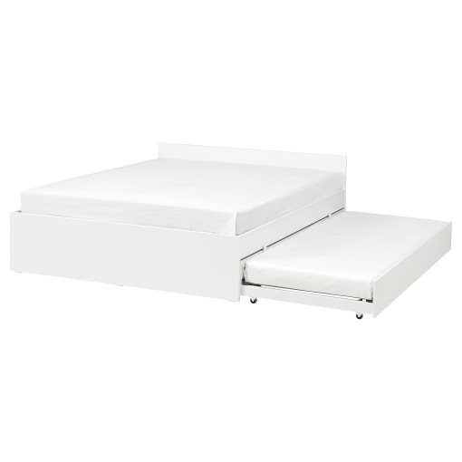 VIHALS, bed frame with 1 trundle bed, 140x200 cm/80x200 cm, 196.347.52