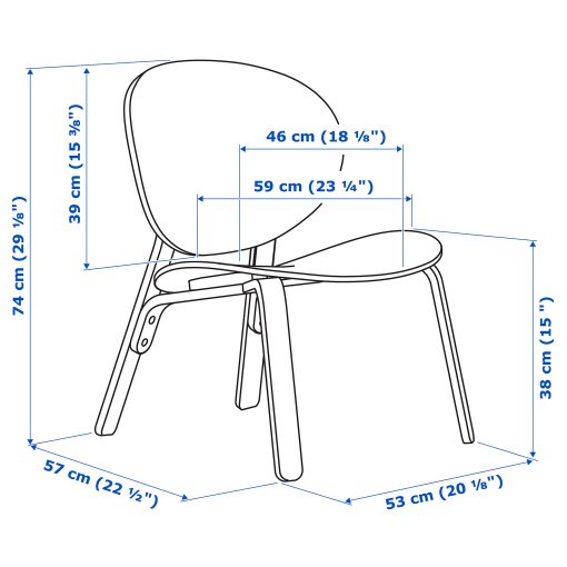 FRÖSET, easy chair, 204.296.04