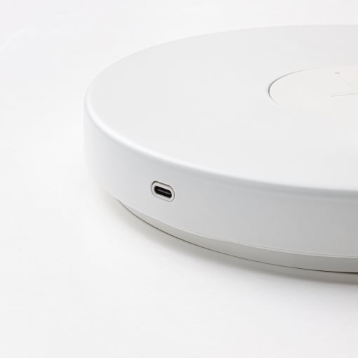 NYMÅNE, work lamp with wireless charging, 204.486.07