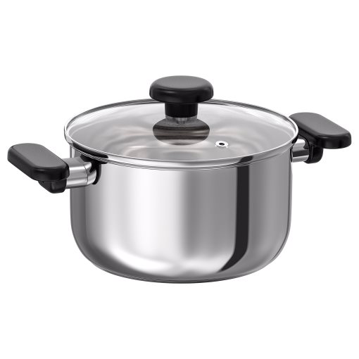 MIDDAGSMAT, pot with lid, 3 l, 204.637.11