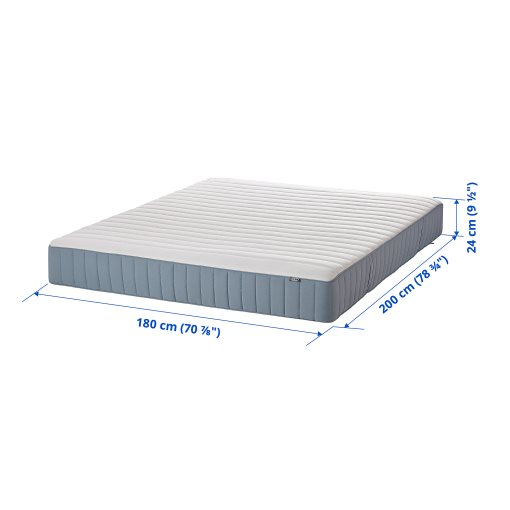 VALEVÅG, pocket sprung mattress/firm, 180x200 cm, 204.700.09