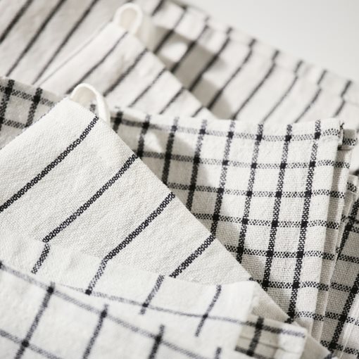 RINNIG, tea towel 45x60 cm, 4 pack, 204.763.46