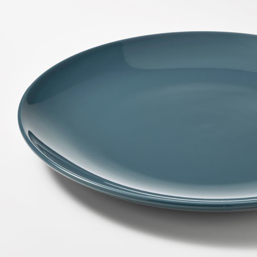 FÄRGKLAR, πιάτο/γυαλιστερό, 4 τεμ. 26 cm, 204.771.62