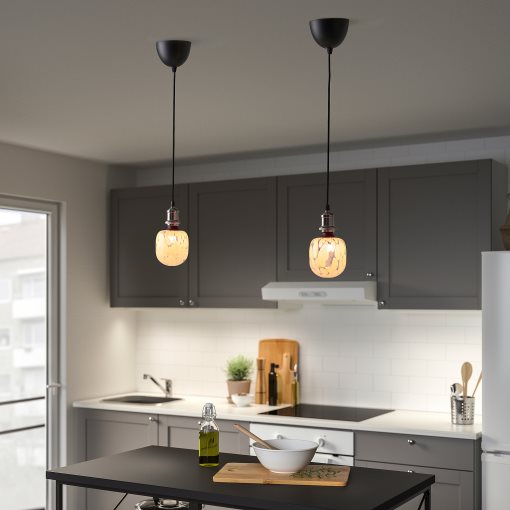 MOLNART, LED bulb E27 240 lumen/tube-shaped, 120 mm, 205.404.27