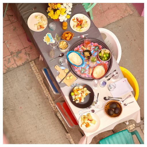 ÖMSESIDIG, plate/2 pack, 25 cm, 205.461.08