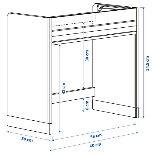 TITTEBO, tambour storage for small appliances, 60 cm, 205.502.75