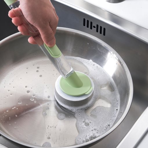 VIDEVECKMAL, σφουγγάρι πιάτων με δοσομετρητή 3 τεμ., 205.597.18