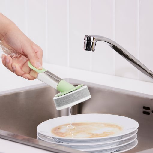 VIDEVECKMAL, σφουγγάρι πιάτων με δοσομετρητή 3 τεμ., 205.597.18