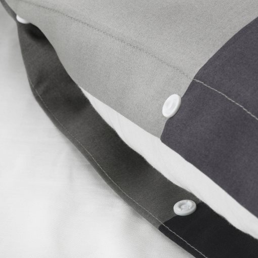 BRUNKRISSLA, duvet cover and 2 pillowcases, 240x220/50x60 cm, 205.645.74