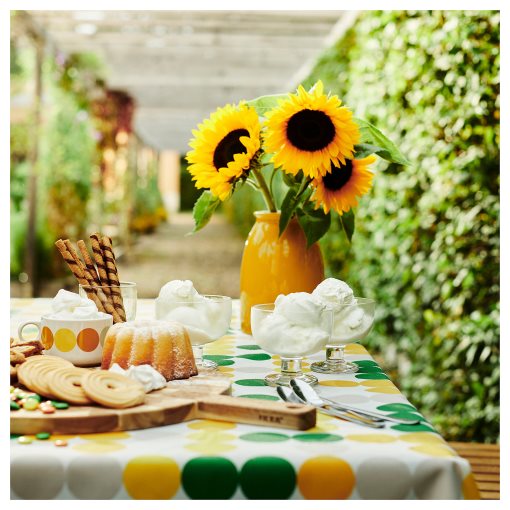 BROGGAN, τραπεζομάντηλο/καθαριζόμενο, 145x240 cm, 205.707.11