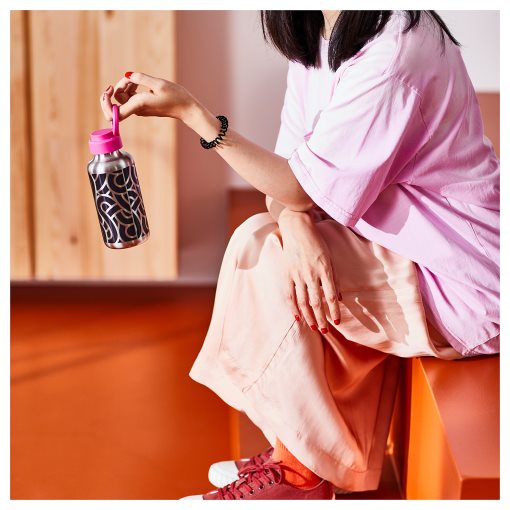 ENKELSPÅRIG, water bottle/stainless steel, 0.5 l, 205.711.12