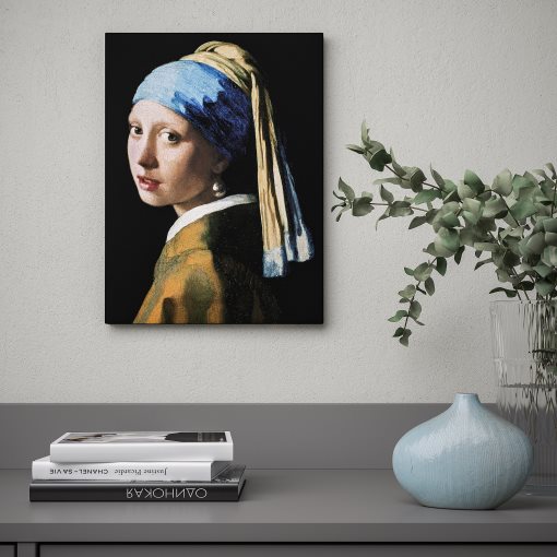 PJÄTTERYD, picture/girl with a pearl earring  2, 30x40 cm, 205.789.10
