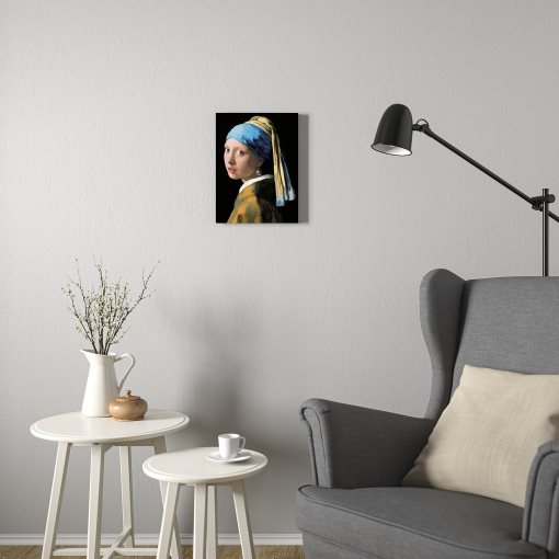 PJÄTTERYD, picture/girl with a pearl earring  2, 30x40 cm, 205.789.10