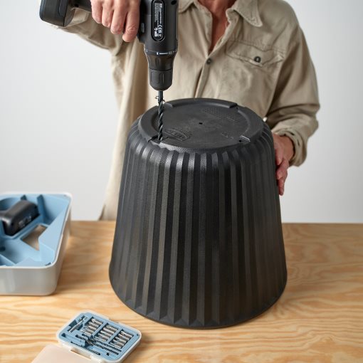 BJORNBAMBU, plant pot in/outdoor, 41 cm, 205.847.65