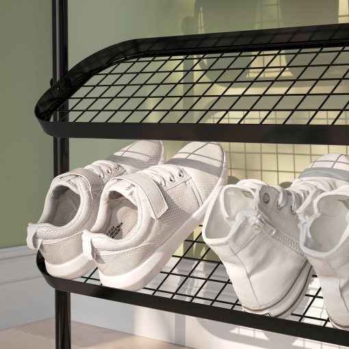 ÄLGANÄS, shoe rack, 76x24x59 cm, 205.858.83