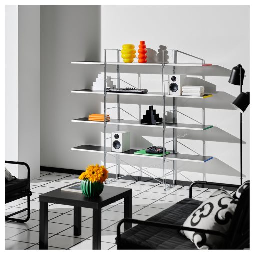 BYAKORRE, open shelving unit, 170x157 cm, 205.864.58