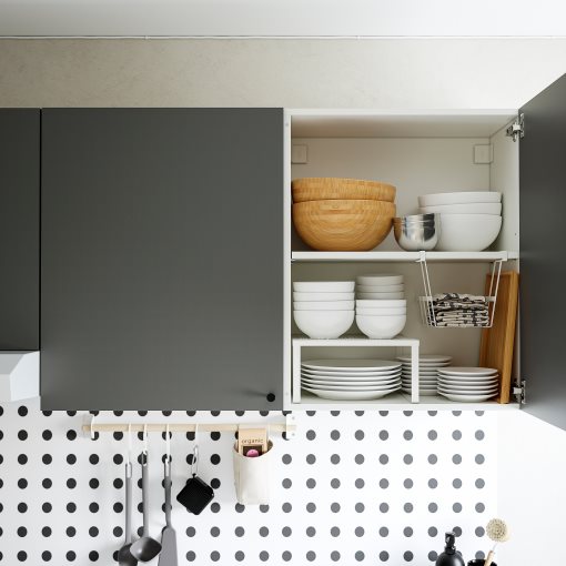 KNOXHULT, ντουλάπι τοίχου με πόρτες, 120x75 cm, 205.887.92