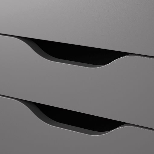 ALEX, drawer unit on castors, 67x66 cm, 205.888.91