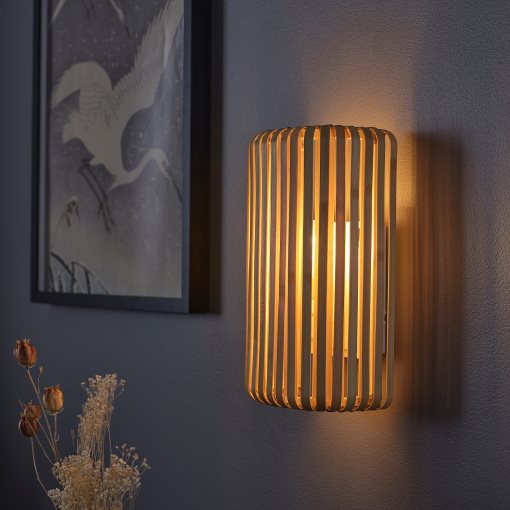VARPTROSS, wall lamp wired-in installation, 30 cm, 205.951.32