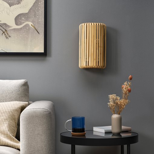 VARPTROSS, wall lamp wired-in installation, 30 cm, 205.951.32