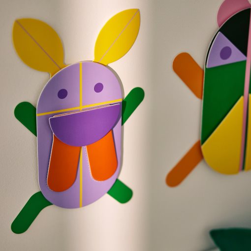 GREJSIMOJS, διακόσμηση τοίχου, σετ 2 τεμ., 205.989.65