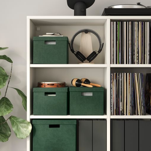 GJÄTTA, storage box with lid, 25x35x20 cm, 205.996.77