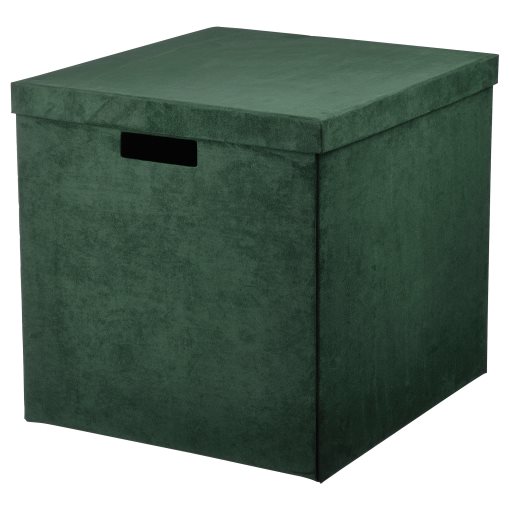 GJÄTTA, storage box with lid, 32x35x32 cm, 205.996.82