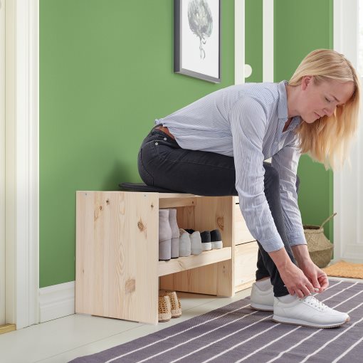 RAGGBERG, bench with shoe storage, 60x35x45 cm, 206.111.27