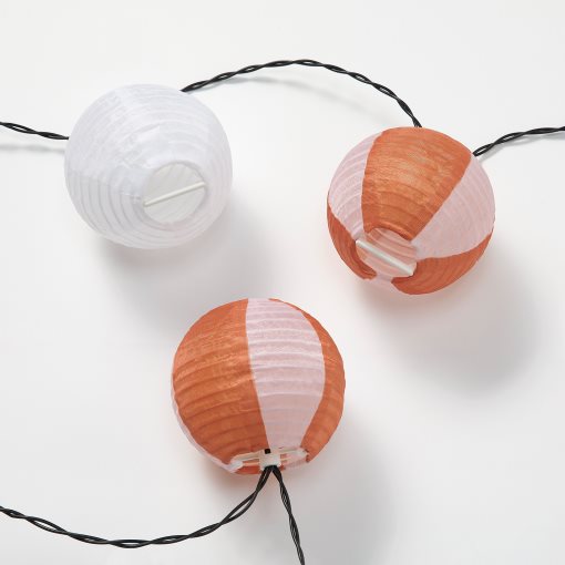 SOLVINDEN, solar-powered lighting chain with built-in LED light source/24 lights, 206.151.73