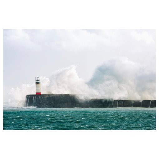 PJÄTTERYD, picture/lighthouse, 118x78 cm, 206.187.89