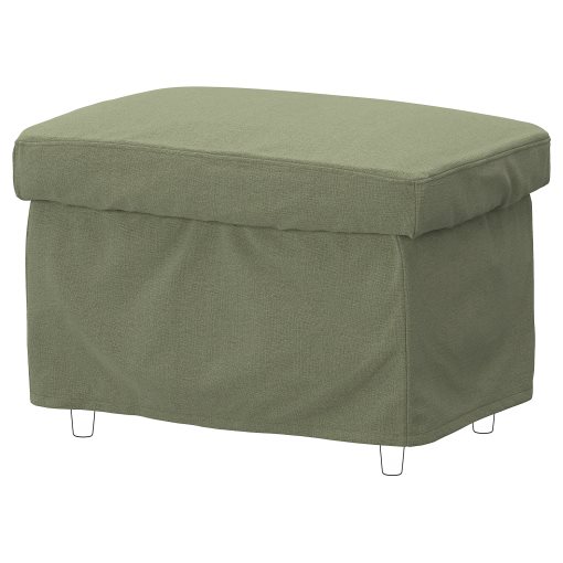 STRANDMON, slipcover for footstool, 206.328.51
