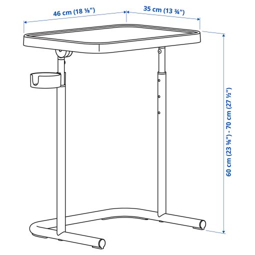 BJÖRKÅSEN, laptop stand, 206.364.15