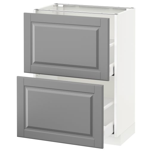 METOD/MAXIMERA, base cabinet with 2 drawers, 291.131.72
