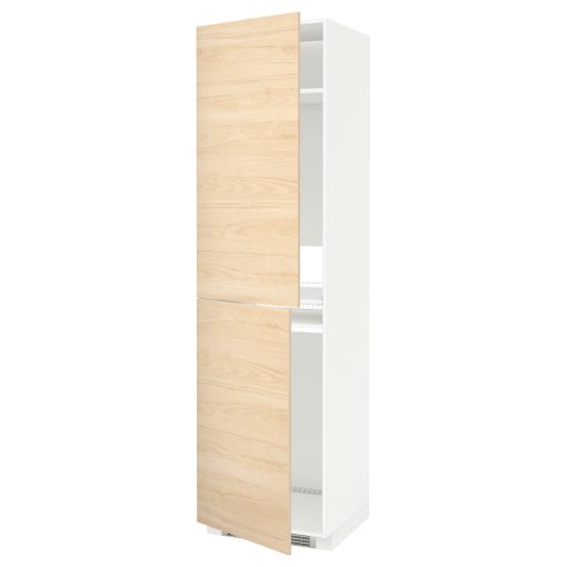 METOD, ψηλό ντουλάπι για ψυγείο/καταψύκτη, 292.158.06