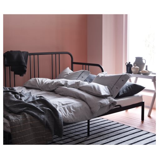 FYRESDAL, day-bed with 2 mattresses, 80x200 cm, 293.909.61