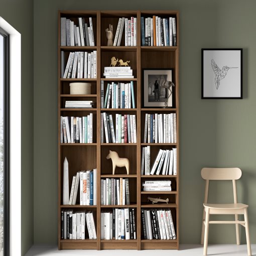 BILLY, bookcase combination with height extension units, 120x28x237 cm, 294.833.90