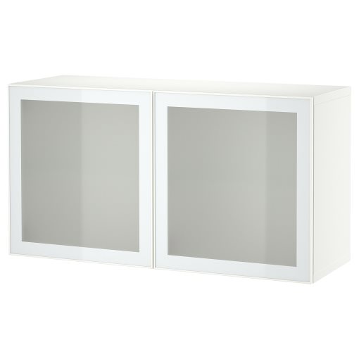 BESTÅ, wall-mounted cabinet combination, 120x42x64 cm, 294.892.31