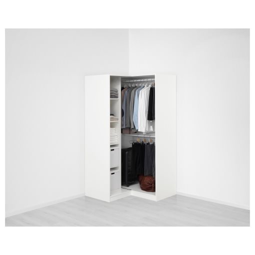 PAX/GRIMO, corner wardrobe, 110/110x201 cm, 295.026.52