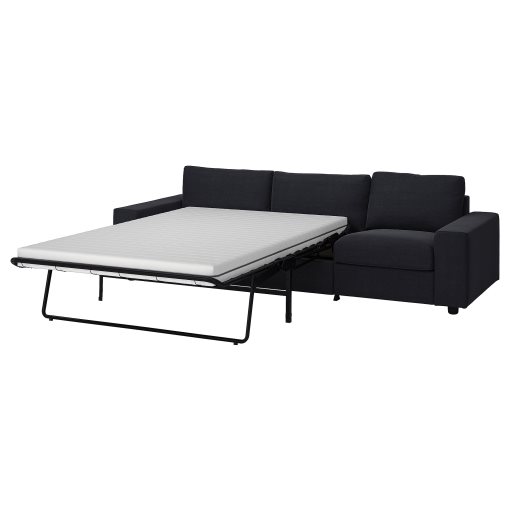 VIMLE, 3-seat sofa-bed with wide armrests, 295.372.32