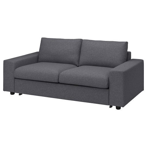 VIMLE, 2-seat sofa-bed with wide armrests, 295.452.51