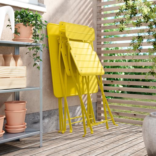 SUNDSÖ, table and 2 folding chairs/outdoor, 65x65 cm, 295.730.22