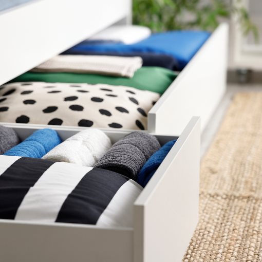VIHALS, κρεβάτι επισκέπτη day bed με αποθήκευση και 1 στρώμα, 80x200 cm, 295.805.84