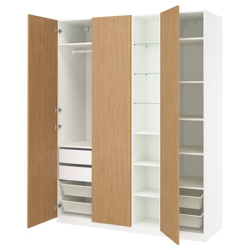 PAX/STORKLINTA, wardrobe combination, 185x60x236 cm, 296.072.20