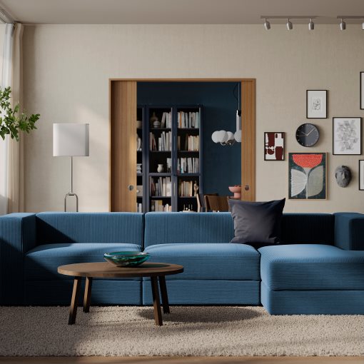 JÄTTEBO, 4-seat modular sofa with chaise longue/right, 296.083.47