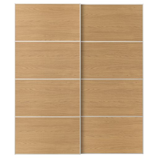 MEHAMN, pair of sliding doors, 200x236 cm, 296.091.63