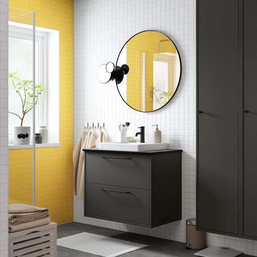 HAVBACK/ORRSJON, wash-stand with drawers/wash-basin, 82x49x71 cm, 296.293.16
